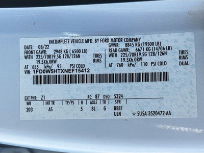2022 Ford F-550SD XL DRW