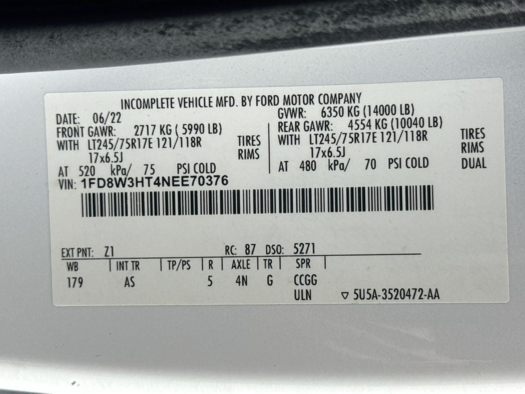 2022 Ford F-350SD XL DRW
