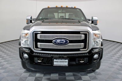 2016 Ford F-450SD Platinum DRW