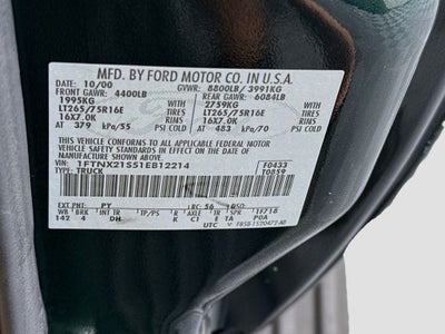 2001 Ford F-250SD XLT