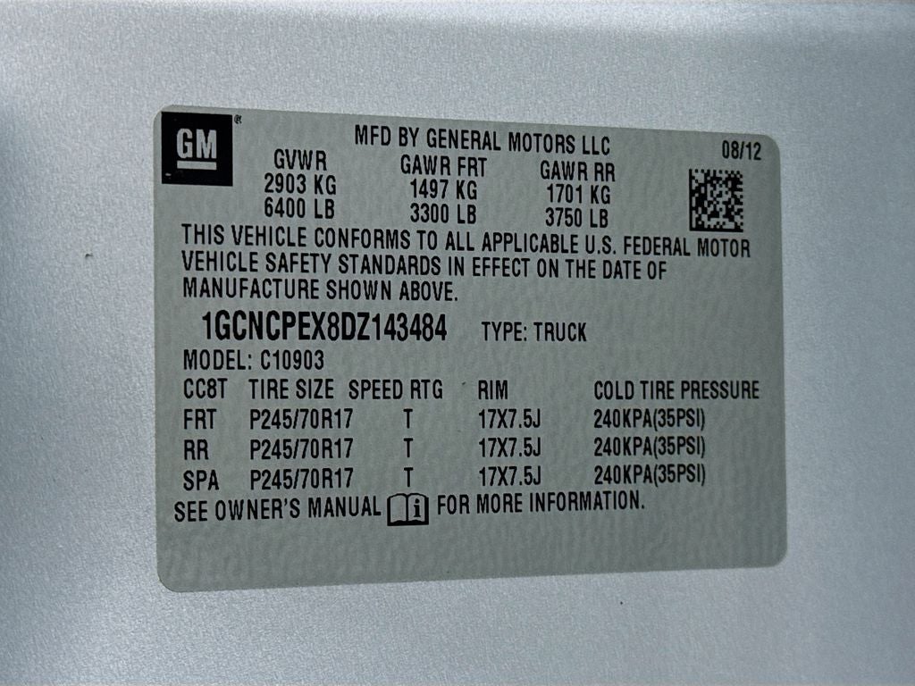 2013 Chevrolet Silverado 1500 Work Truck