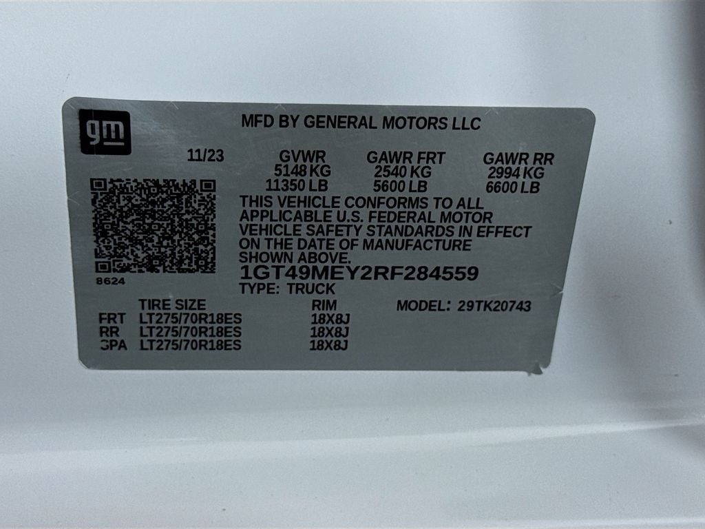 2024 GMC Sierra 2500HD SLE