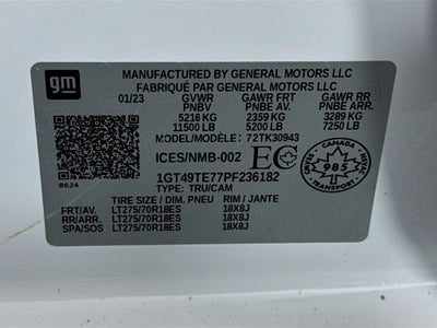 2023 GMC Sierra 3500HD SLE