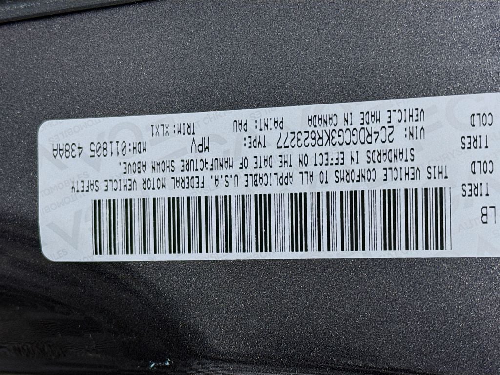 2019 Dodge Grand Caravan SXT