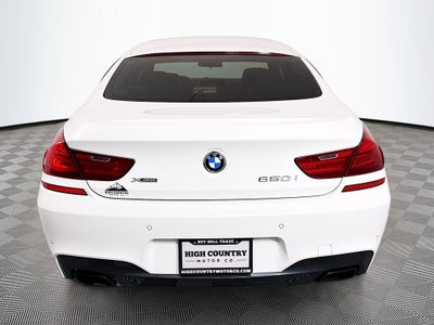 2015 BMW 6 Series 650i xDrive Gran Coupe